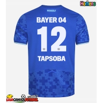 Camisa de Futebol Bayer Leverkusen Edmond Tapsoba #12 Equipamento Alternativo 2025-26 Manga Curta